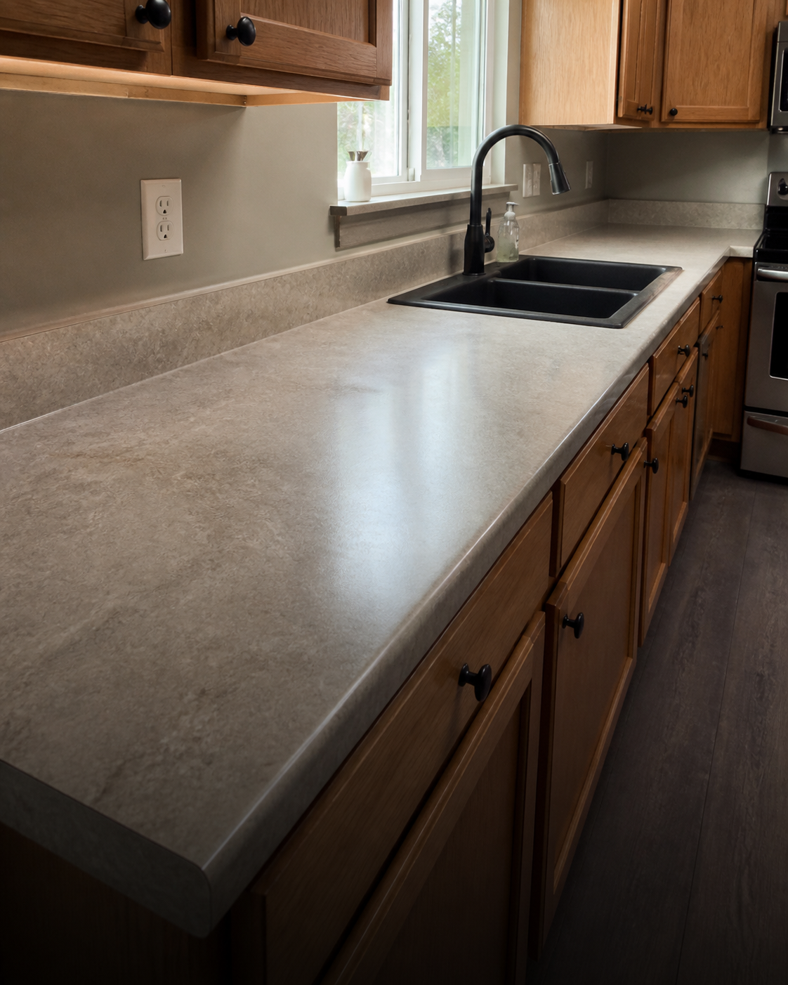 Kitchen Countertop Refinishing project by Renov8 Charlotte